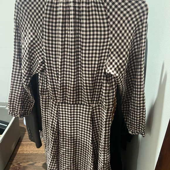 DOEN Delphine Plaid Madeleine Dress NWT XS Prarie style - Picture 11 of 11